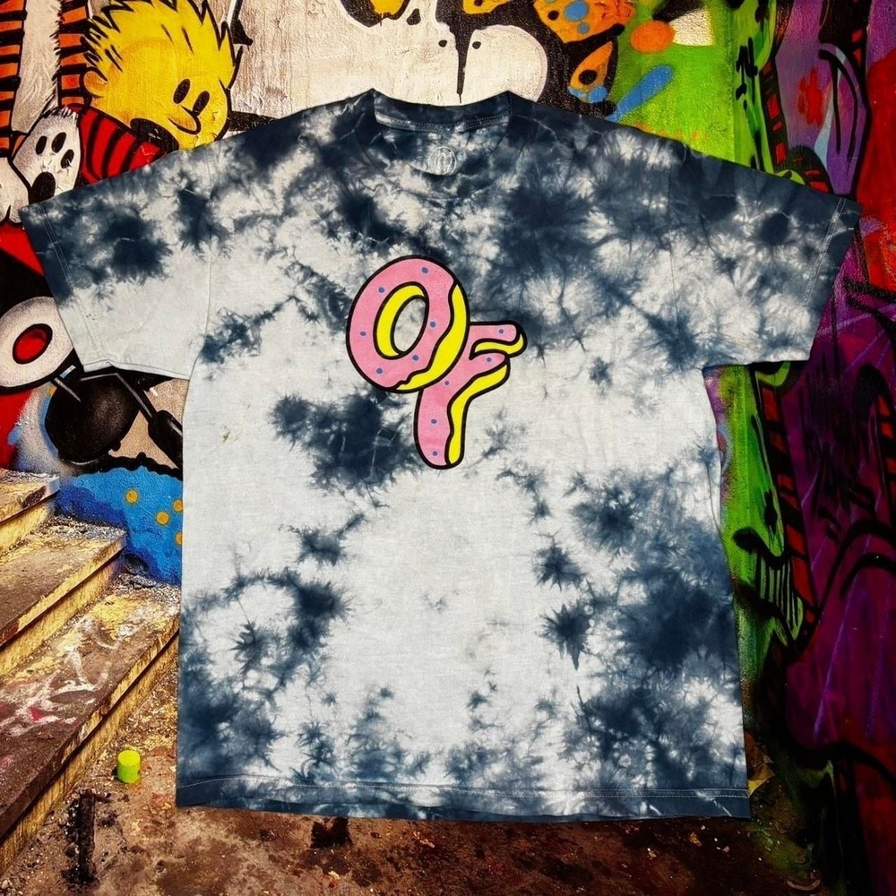 Odd Future Donut Logo Tie Dye T-Shirt OFWGKTA